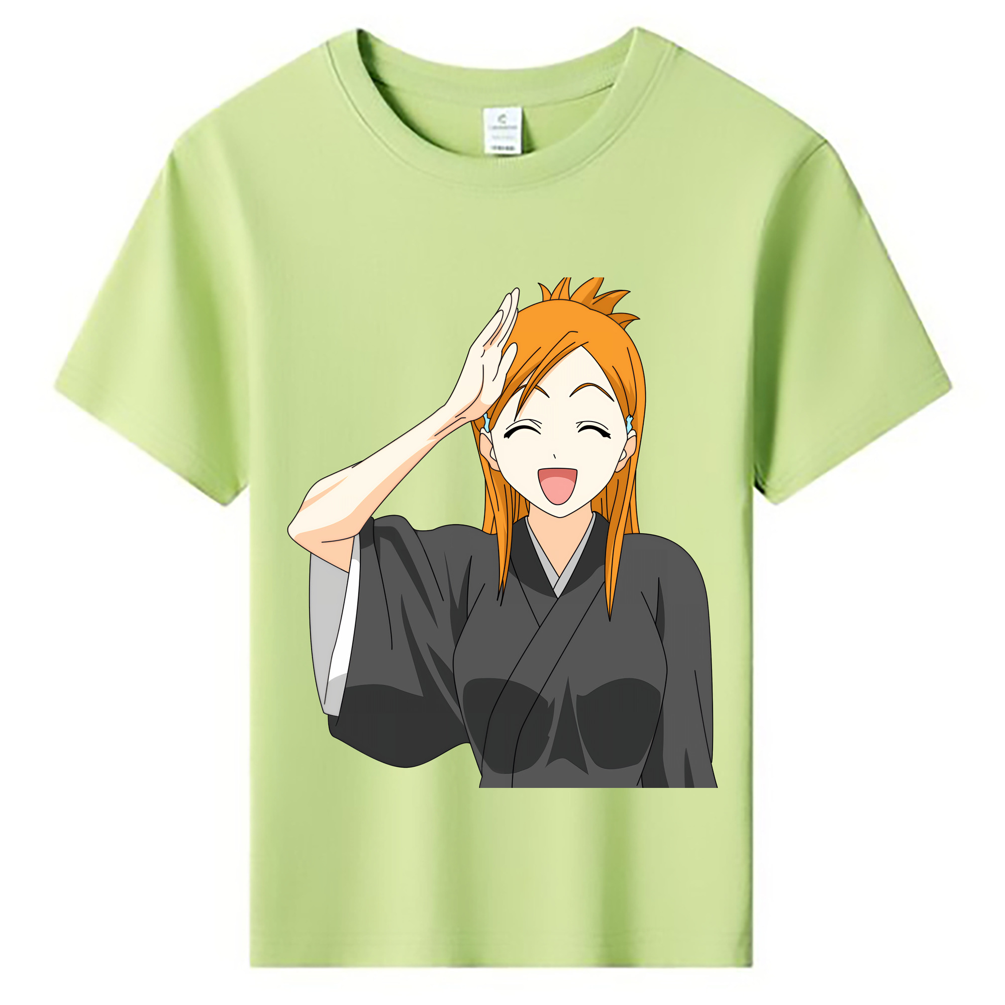 （画像用） ブリーチ 井上織姫（いのうえおりひめ） BLEACH Inoue Orihime 綿100％キッズTシャツ（フロントプリント）